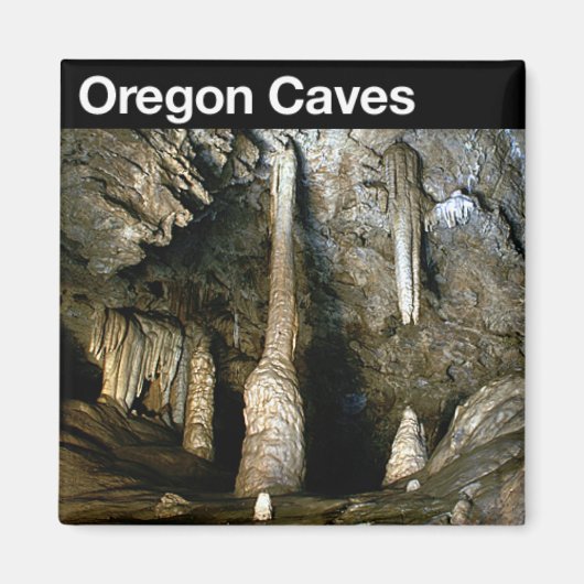 Nationaldenkmal der Oregon Höhlen Magnet (Vorne)