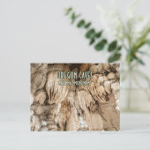 Nationaldenkmal der Oregon Höhlen Postkarte (Stehend Vorderseite)