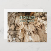 Nationaldenkmal der Oregon Höhlen Postkarte (Vorne/Hinten)