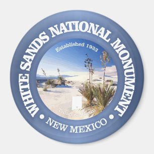 Nationaldenkmal der weißen Sands Magnet