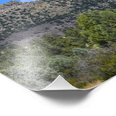 Nationaldenkmal des Chimney Rock, Colorado Fotodruck (Ecke)