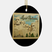 Nationaldenkmal des Moschee Rushmore Keramik Ornament (Rechts)