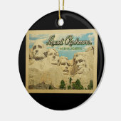 Nationaldenkmal des Moschee Rushmore Keramik Ornament (Links)