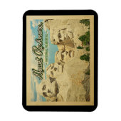 Nationaldenkmal des Moschee Rushmore Magnet (Vertikal)