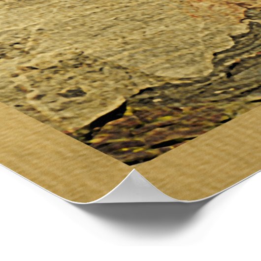 Nationaldenkmal des Moschee Rushmore Poster (Ecke)