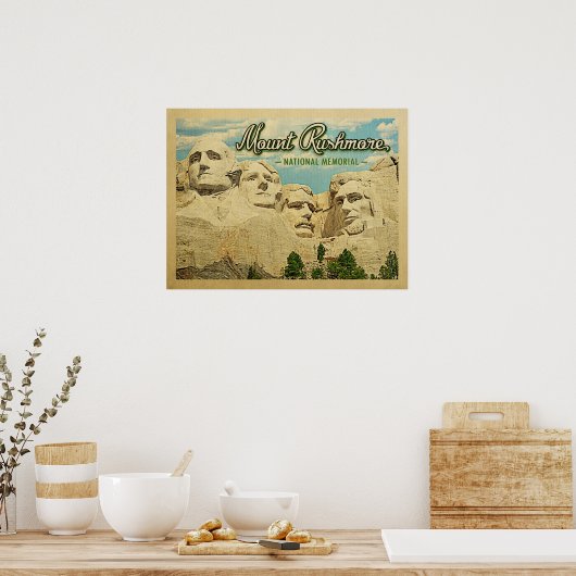 Nationaldenkmal des Moschee Rushmore Poster (Küche)