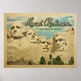 Nationaldenkmal des Moschee Rushmore Poster