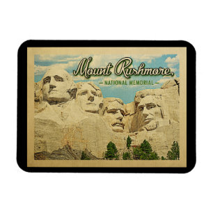 Nationaldenkmal des Mount Rushmore Magnet