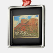 Nationaldenkmal Dinosaur Ornament Aus Metall (Links)