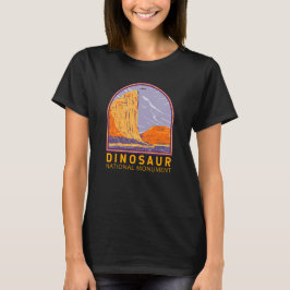 Nationaldenkmal Dinosaur Vintager T - Shirt