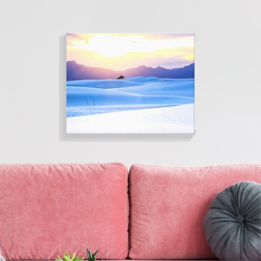 Nationaldenkmal für Weißsand 3 Leinwanddruck (Insitu (Wohnzimmer))