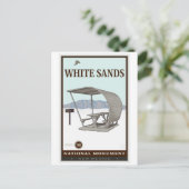 Nationaldenkmal für Weißsand 4 Postkarte (Stehend Vorderseite)