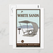 Nationaldenkmal für Weißsand 4 Postkarte (Vorne/Hinten)