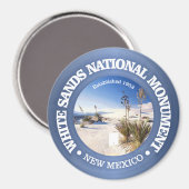 Nationaldenkmal für Weißsand Magnet (Vorderseite/Rückseite)