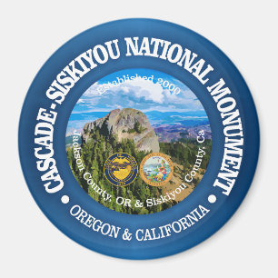 Nationaldenkmal Kaskade-Siskiyou (NM) Magnet