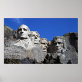 Nationaldenkmal Mount Rushmore Poster (Vorne)