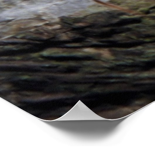 Nationaldenkmal Mount Rushmore Poster (Ecke)