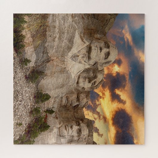 Nationaldenkmal Mount Rushmore Puzzle (Horizontal)