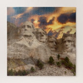 Nationaldenkmal Mount Rushmore Puzzle (Vertikal)