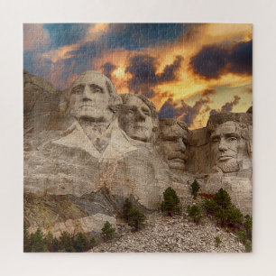 Nationaldenkmal Mount Rushmore Puzzle