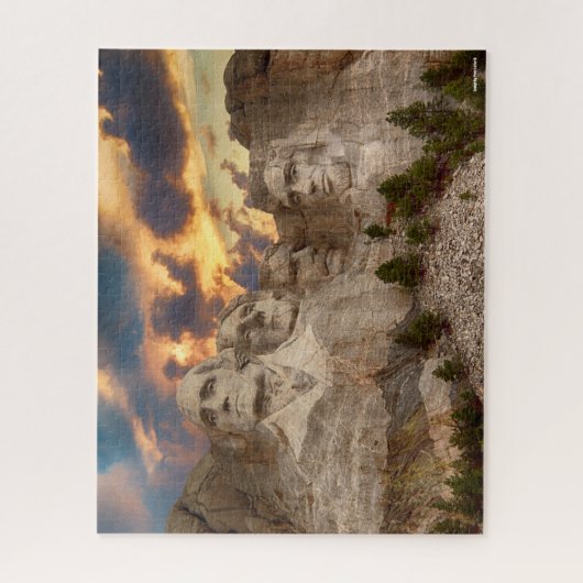Nationaldenkmal Mount Rushmore Puzzle (Vertikal)