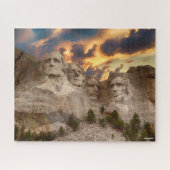 Nationaldenkmal Mount Rushmore Puzzle (Horizontal)