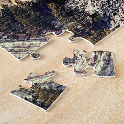 Nationaldenkmal Mount Rushmore Puzzle (Seite)