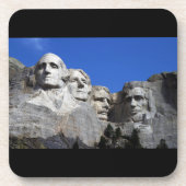 Nationaldenkmal Mount Rushmore Untersetzer (Vorderseite)