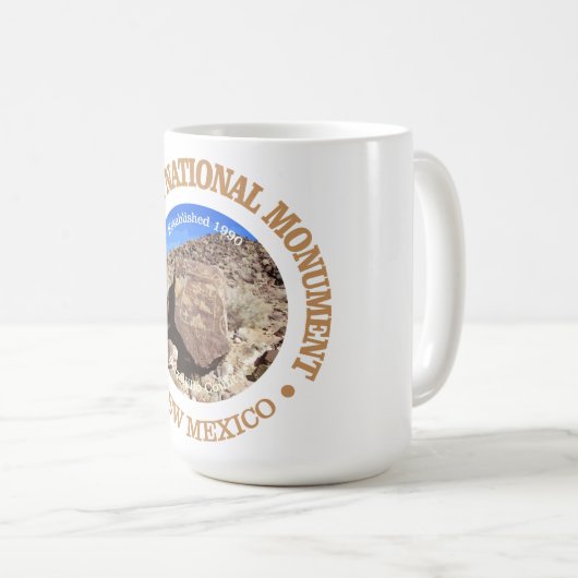 Nationaldenkmal Petroglyph Kaffeetasse (VorderseiteRechts)