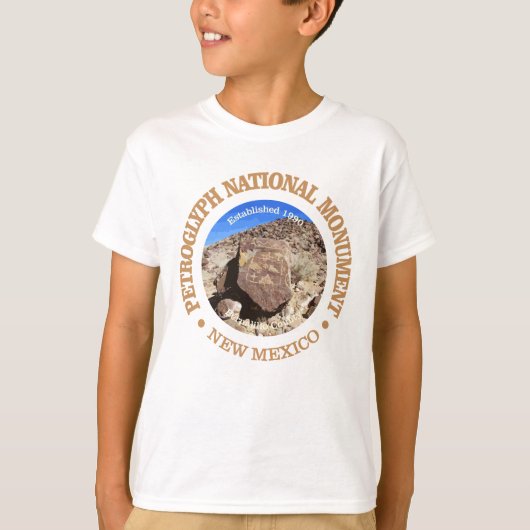 Nationaldenkmal Petroglyph T-Shirt (Vorderseite)