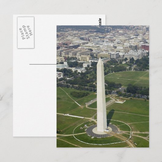 Nationaldenkmal Postkarte (Vorne/Hinten)