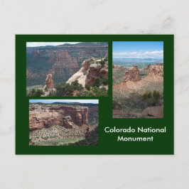 Nationaldenkmal von Colorado Postkarte