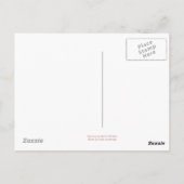 Nationaldenkmal von Colorado Postkarte (Rückseite)