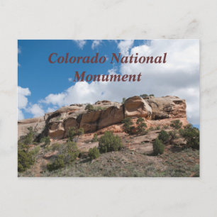 Nationaldenkmal von Colorado Postkarte