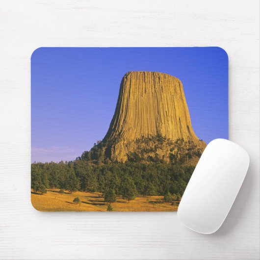 Nationaldenkmal von Devils Tower in Wyoming Mousepad (Mit Mouse)