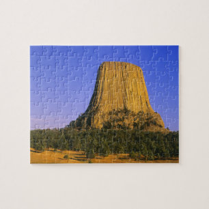 Nationaldenkmal von Devils Tower in Wyoming Puzzle