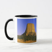 Nationaldenkmal von Devils Tower in Wyoming Tasse (Links)