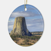 Nationaldenkmal von Devils Tower Keramikornament (Links)