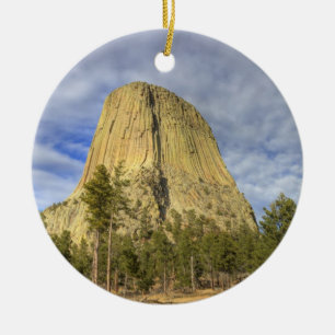 Nationaldenkmal von Devils Tower Keramikornament