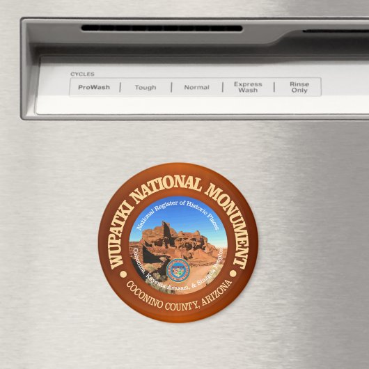 Nationaldenkmal Wupatki Magnet (In Situ (Geschirrspüler))