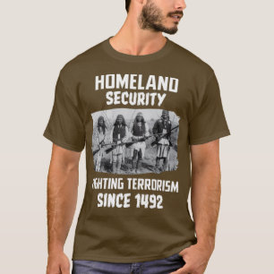 Nationale amerikanische Zuhause-Sicherheit zur Bek T-Shirt