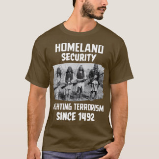 Nationale amerikanische Zuhause-Sicherheit zur Bek T-Shirt