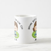 Nationale Arbeit an Zuhause Day Custom Kaffeetasse (Mittel)