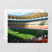Nationale Arena in Bukarest Postkarte (Vorne/Hinten)