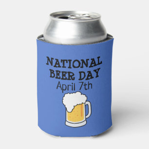 Nationale Bier Tag Cold Bubbles Flasche Cooler Dosenkühler