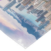 Nationale Blume Bauhinia (Hongkong) | Großer Tischläufer (Ecke)