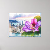 Nationale Blume Bauhinia (Hongkong) | Leinwanddruck (Vorderseite)