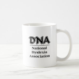 Nationale Dyslexie-Vereinigung Lustiger Becher Hum Kaffeetasse