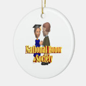 Nationale Ehrengesellschaft Keramikornament (Links)