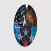 Nationale Erinnerung nie vergessen Ornament (Vorderseite)